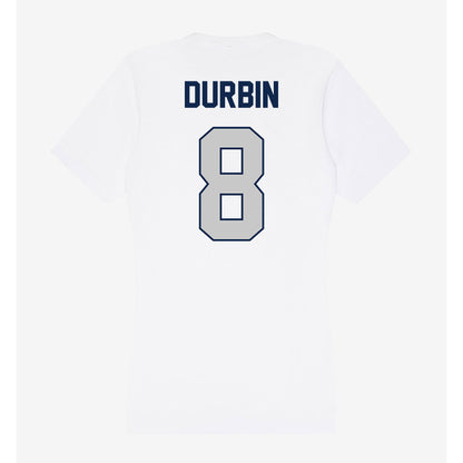 Butler - NCAA Women's Volleyball : Raegan Durbin - Women's V-Neck T-Shirt-1
