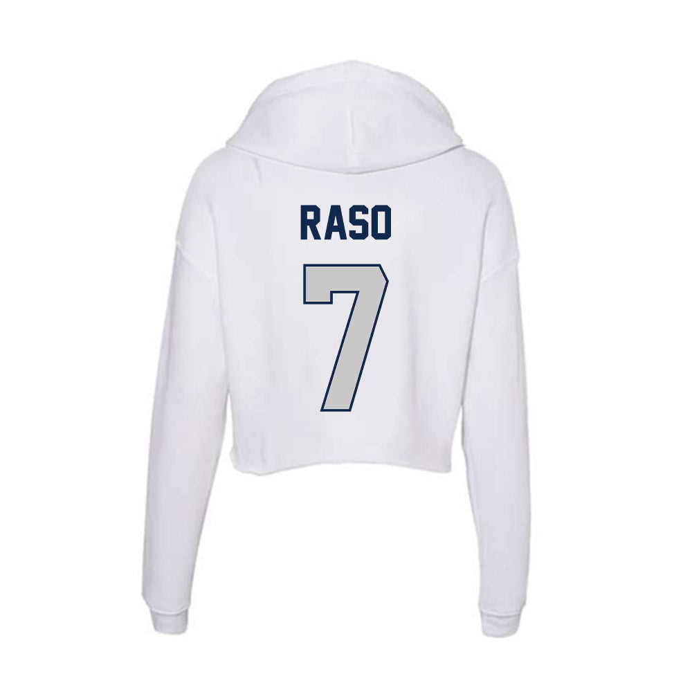 Butler - NCAA Men's Soccer : Luca Raso - Women's Crop Fleece Hoodie-1