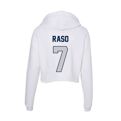Butler - NCAA Men's Soccer : Luca Raso - Women's Crop Fleece Hoodie-1