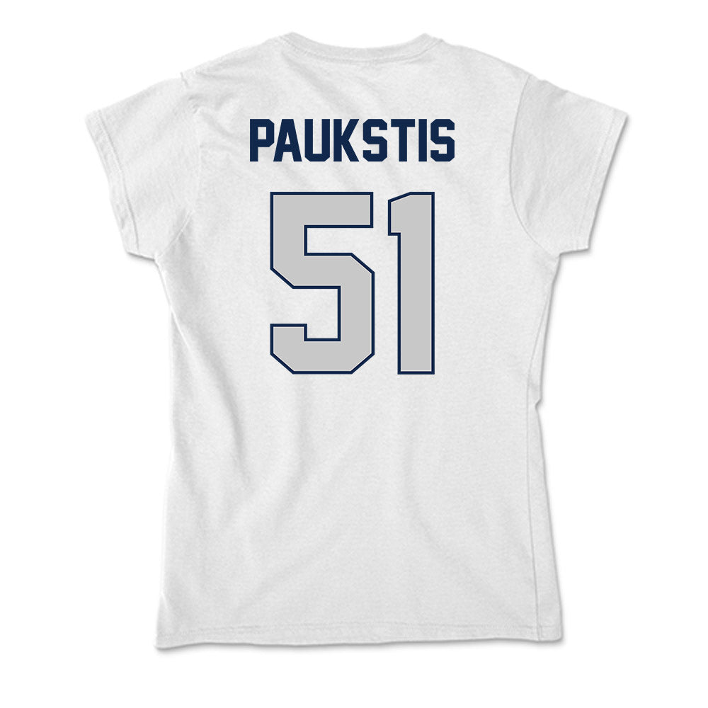 Butler - NCAA Football : Cooper Paukstis - Soft Style Women’s T-Shirt-1