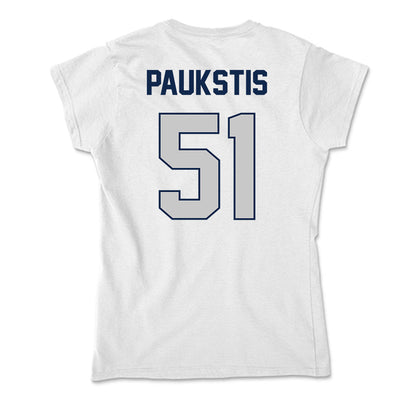Butler - NCAA Football : Cooper Paukstis - Soft Style Women’s T-Shirt-1