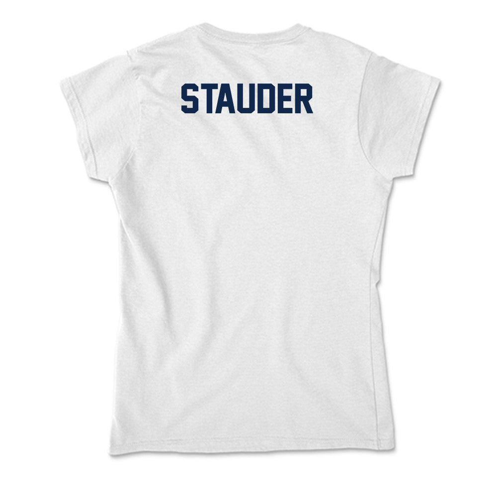 Butler - NCAA Women's Swimming & Diving : Annie Stauder - Soft Style Women’s T-Shirt-1
