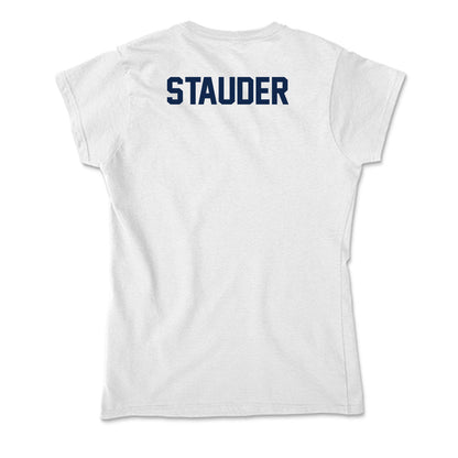 Butler - NCAA Women's Swimming & Diving : Annie Stauder - Soft Style Women’s T-Shirt-1