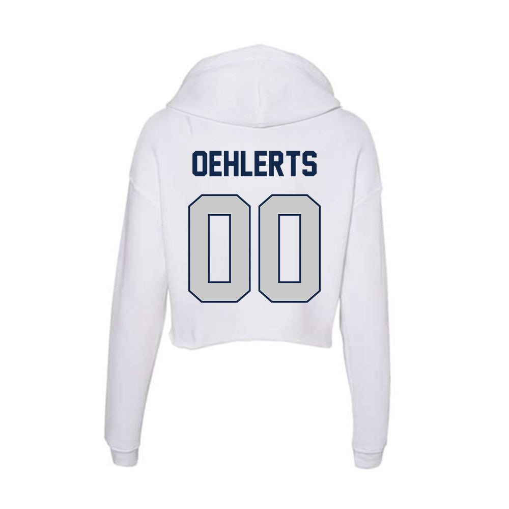 Butler - NCAA Women's Lacrosse : Molly Oehlerts - Women's Crop Fleece Hoodie-1