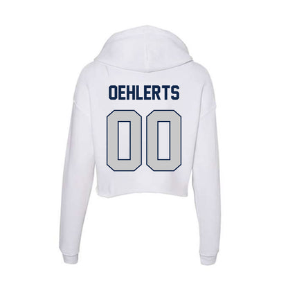 Butler - NCAA Women's Lacrosse : Molly Oehlerts - Women's Crop Fleece Hoodie-1