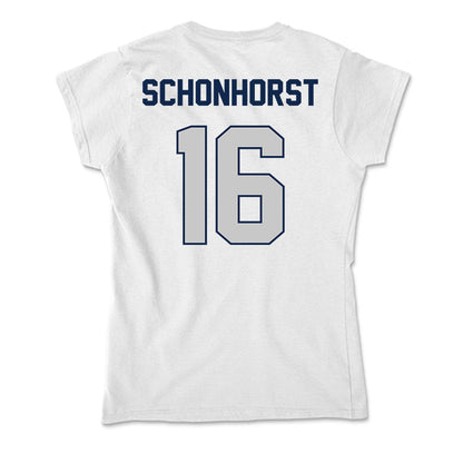 BU - NCAA Football : Blair Schonhorst - Soft Style Women’s T-Shirt-1