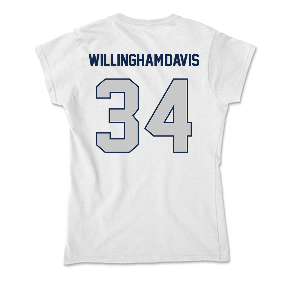 BU - NCAA Football : Zac Willingham-Davis - Soft Style Women’s T-Shirt-1