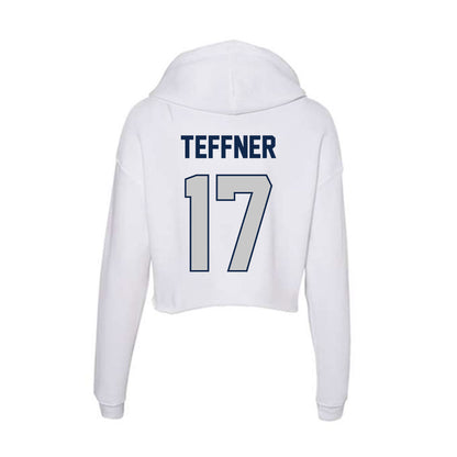 Butler - NCAA Women's Soccer : Kensey Teffner - Women's Crop Fleece Hoodie-1
