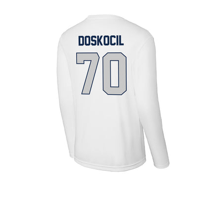 BU - NCAA Football : Kirk Doskocil - Performance Long Sleeve T-Shirt-1