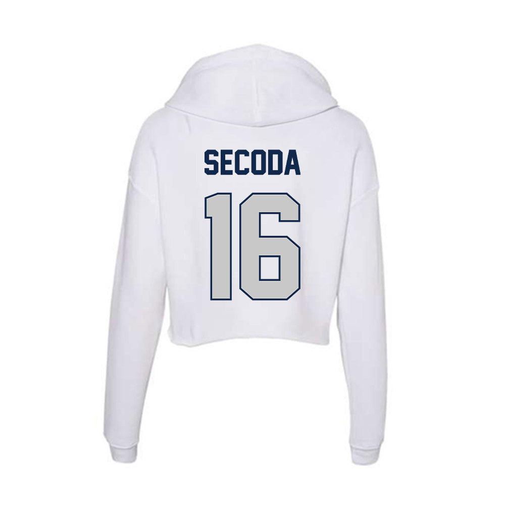 BU - NCAA Women's Soccer : Kylie Secoda - Women's Crop Fleece Hoodie-1