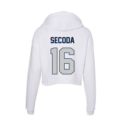 BU - NCAA Women's Soccer : Kylie Secoda - Women's Crop Fleece Hoodie-1