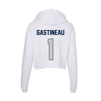 Butler - NCAA Women's Lacrosse : Sarah Gastineau - Women's Crop Fleece Hoodie-1