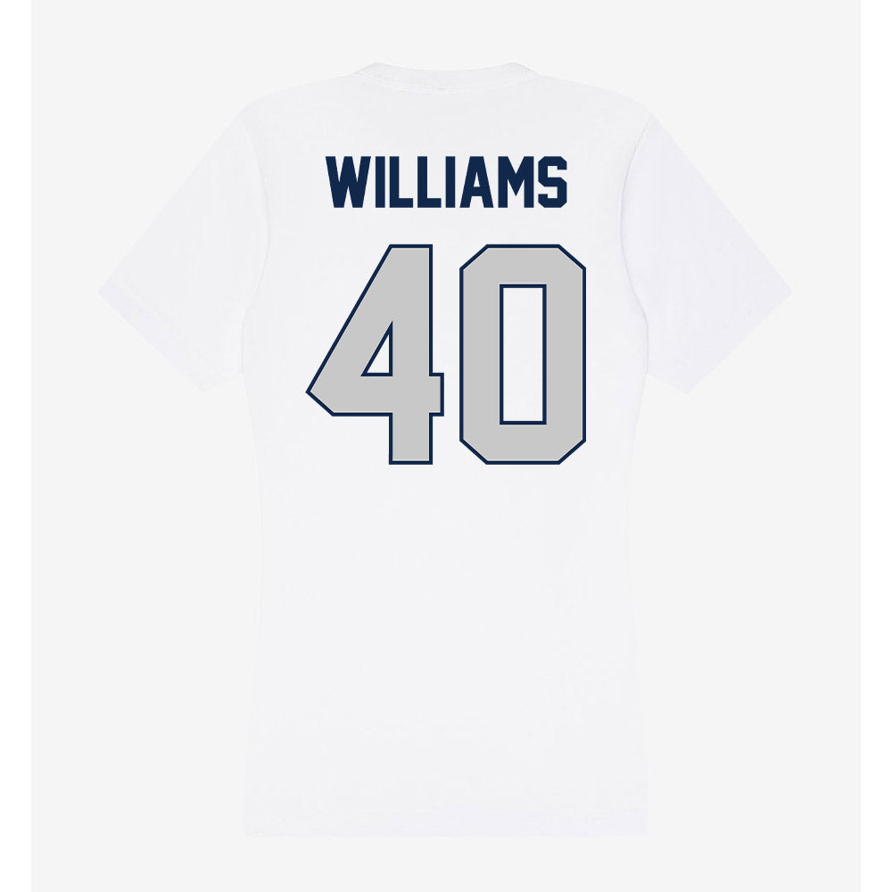 Butler - NCAA Football : Melik Williams - Women's V-Neck T-Shirt-1