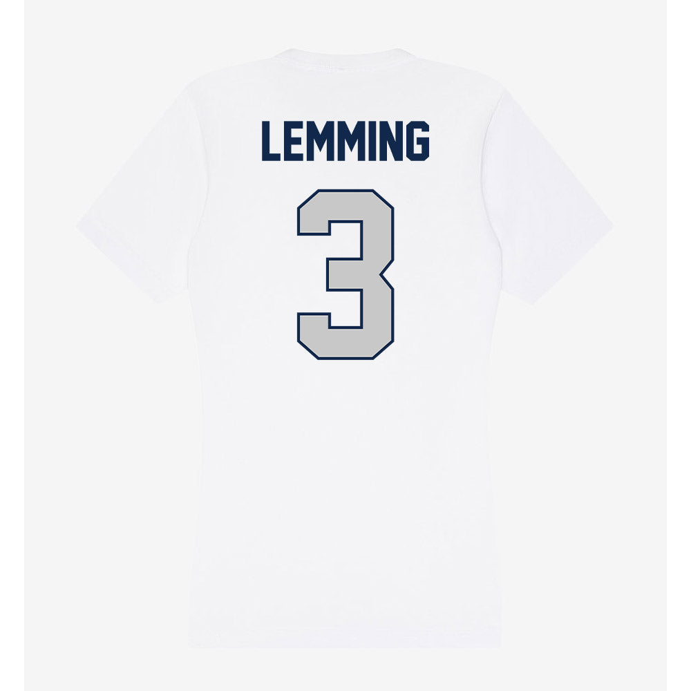 Butler - NCAA Women's Volleyball : Chase Lemming - Women's V-Neck T-Shirt-1
