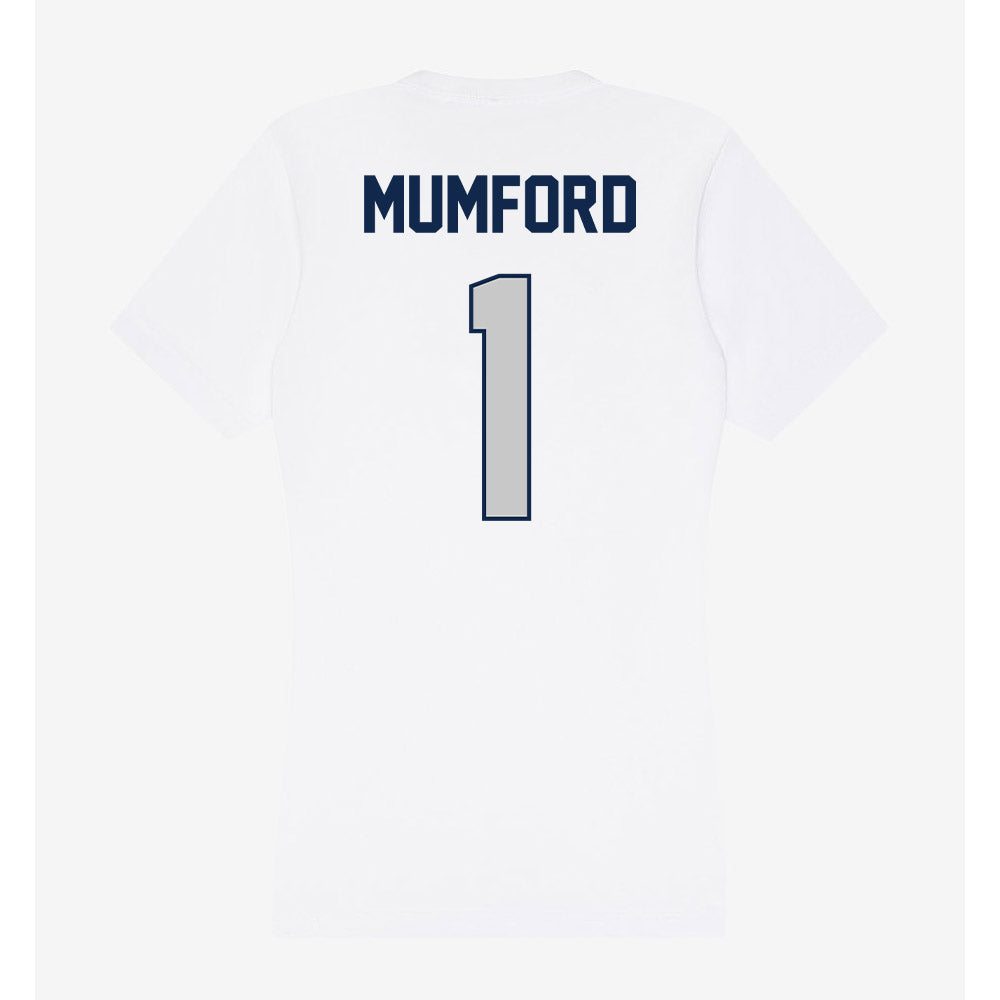 Butler - NCAA Women's Soccer : Alexi Mumford - Women's V-Neck T-Shirt-1