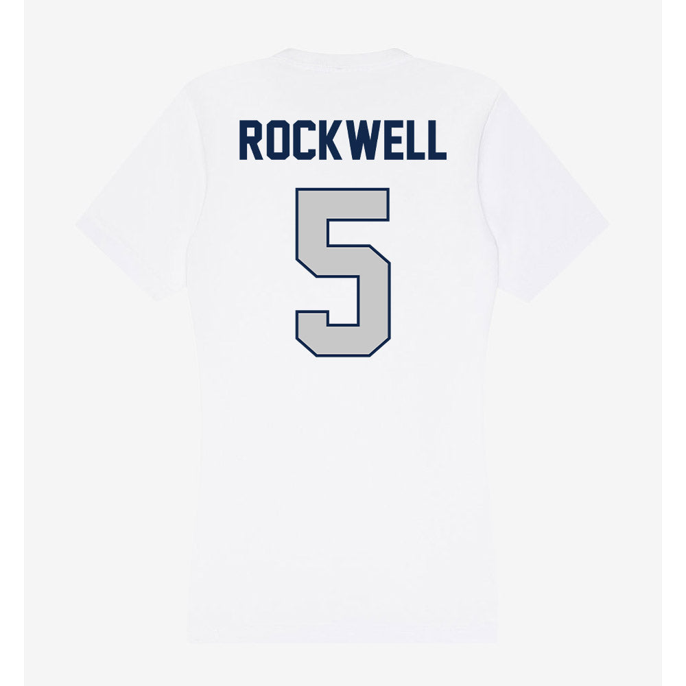 Butler - NCAA Women's Lacrosse : Isabella Rockwell - Women's V-Neck T-Shirt-1