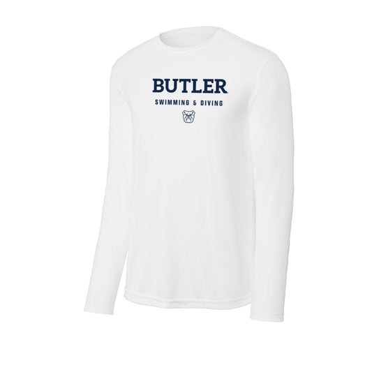 Butler - NCAA Women's Swimming & Diving : Kayla Wright - Activewear Long Sleeve T-Shirt-0
