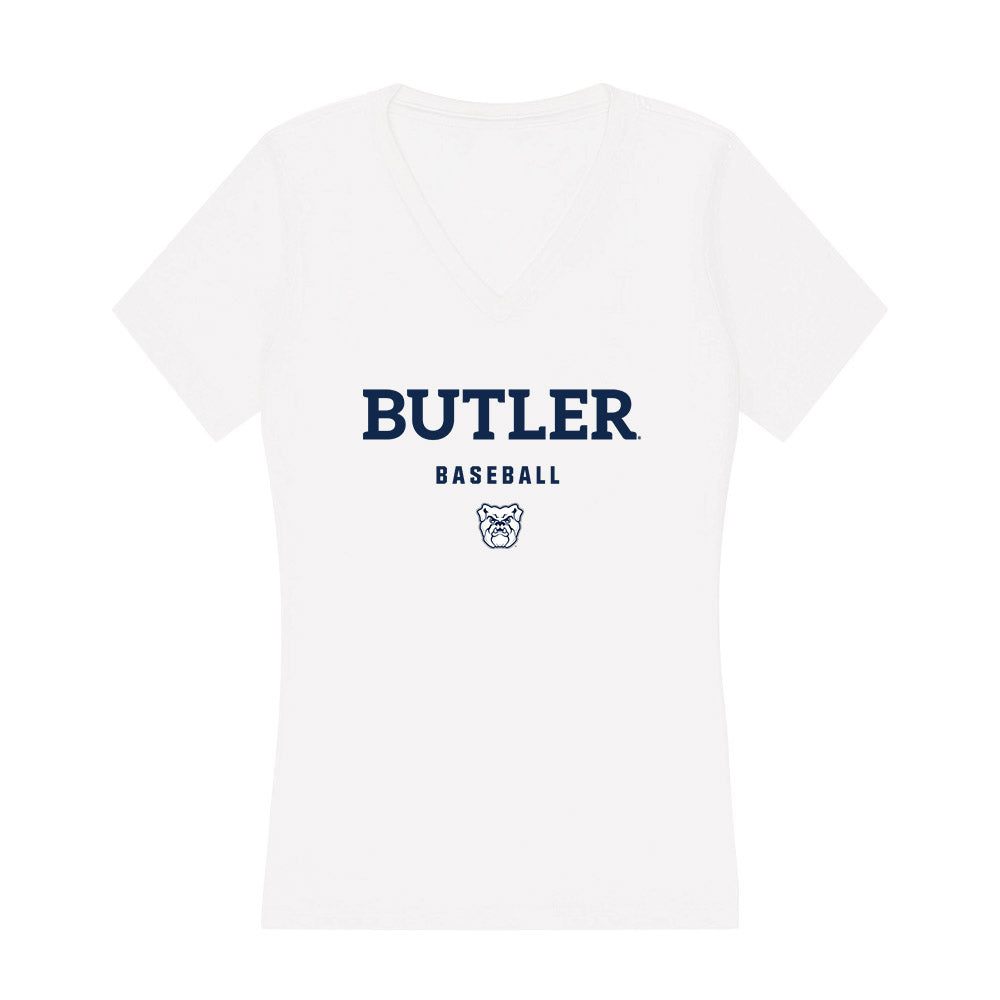 BU - NCAA Baseball : Keegan Connors - Women's V-Neck T-Shirt-0