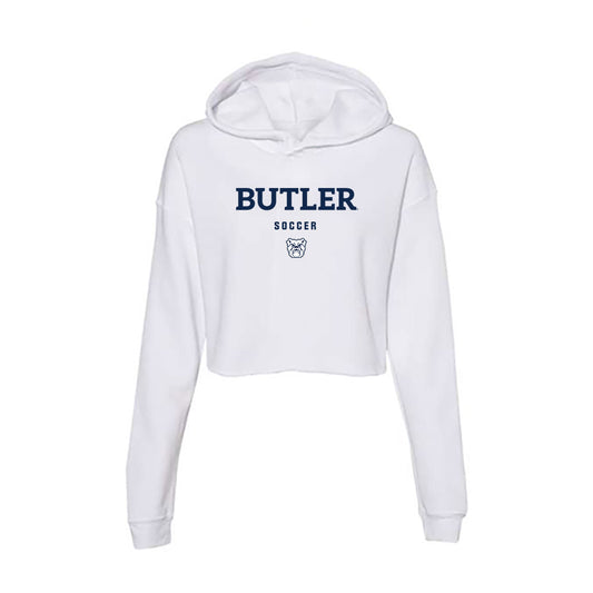 Butler - NCAA Women's Soccer : Maren Swan - Women's Crop Fleece Hoodie-0