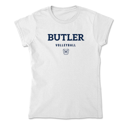 Butler - NCAA Women's Volleyball : Aesha Vogt - Soft Style Women’s T-Shirt-0