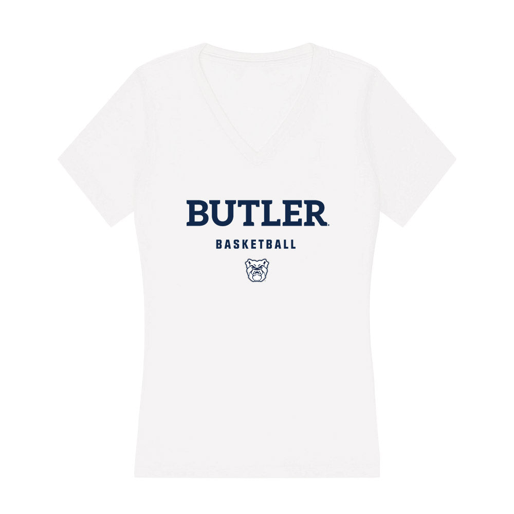 BU - NCAA Men's Basketball : Ethan Mccomb - Women's V-Neck T-Shirt-0