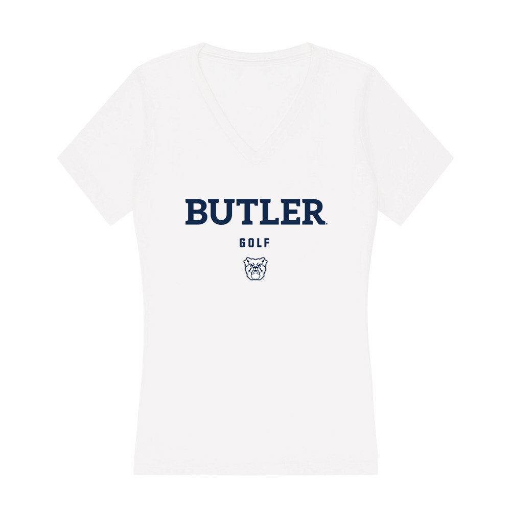 BU - NCAA Men's Golf : Logan Sutto - Women's V-Neck T-Shirt-0