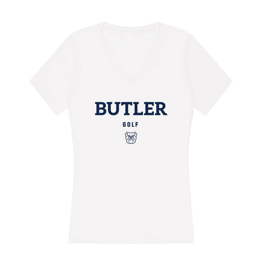 BU - NCAA Men's Golf : Logan Sutto - Women's V-Neck T-Shirt-0