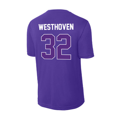 North Alabama - NCAA Softball : Haley Westhoven - Activewear T-Shirt-1