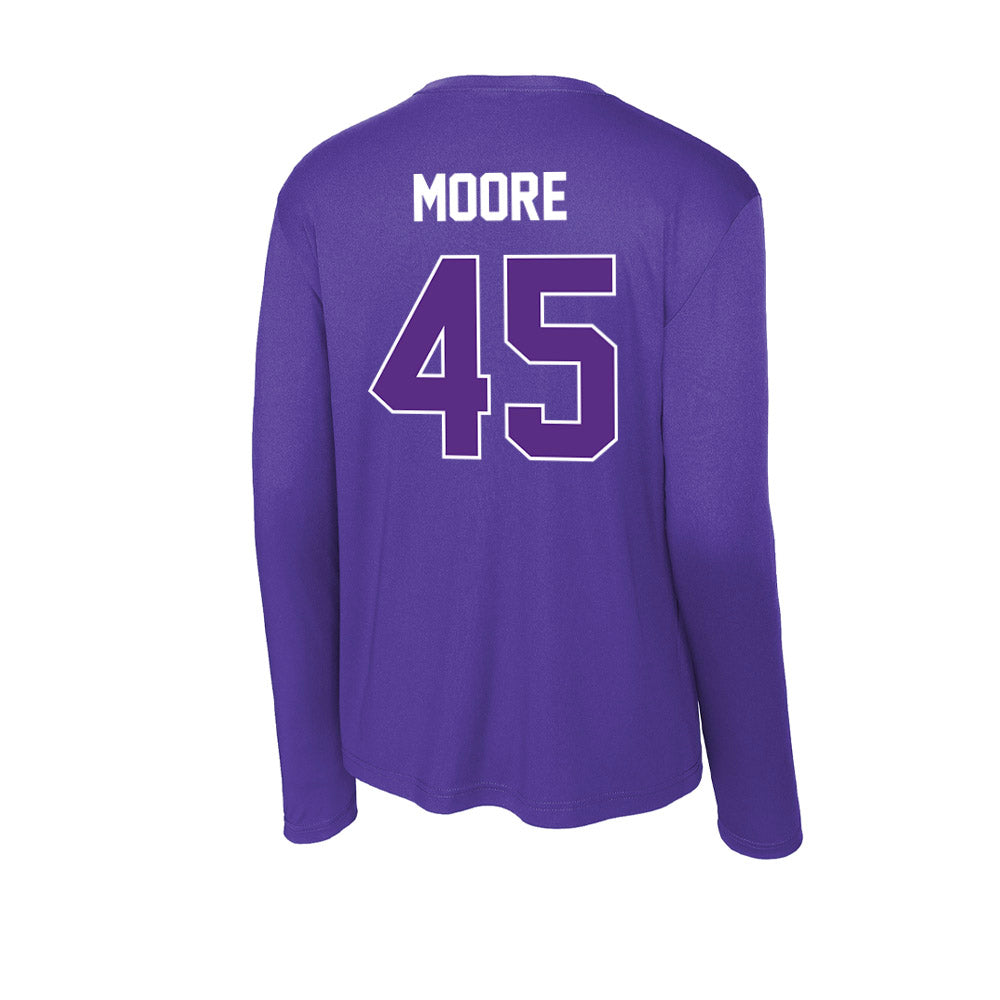 North Alabama - NCAA Baseball : Ethan Moore - Activewear Long Sleeve T-Shirt-1