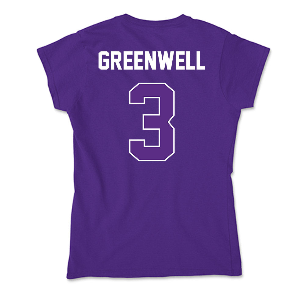 North Alabama - NCAA Women's Volleyball : Ally Greenwell - Soft Style Women’s T-Shirt-1