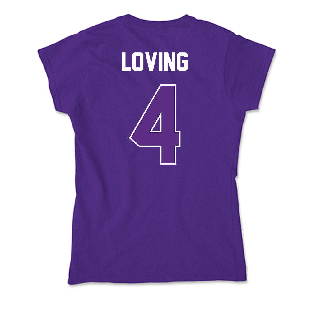 North Alabama - NCAA Baseball : Bryant Loving - Soft Style Women’s T-Shirt-1