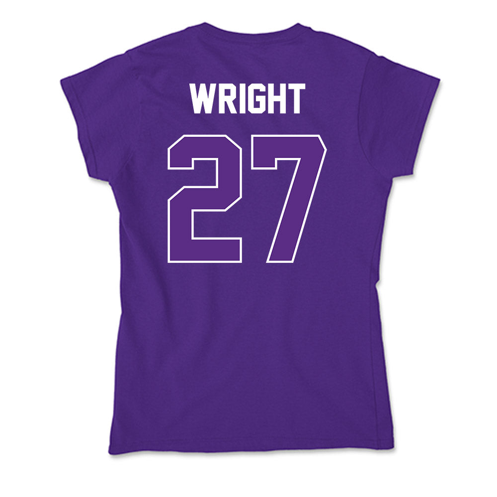 North Alabama - NCAA Softball : Claire Wright - Soft Style Women’s T-Shirt-1
