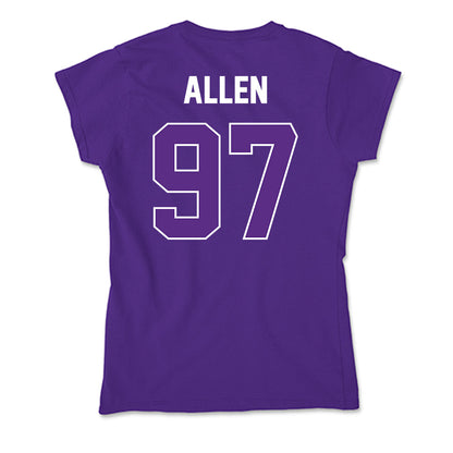 North Alabama - NCAA Football : Trace Allen - Soft Style Women’s T-Shirt-1