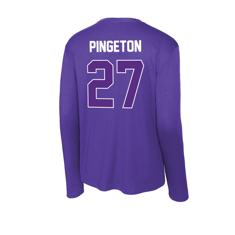 North Alabama - NCAA Baseball : Anthony Pingeton - Performance Long Sleeve T-Shirt-1