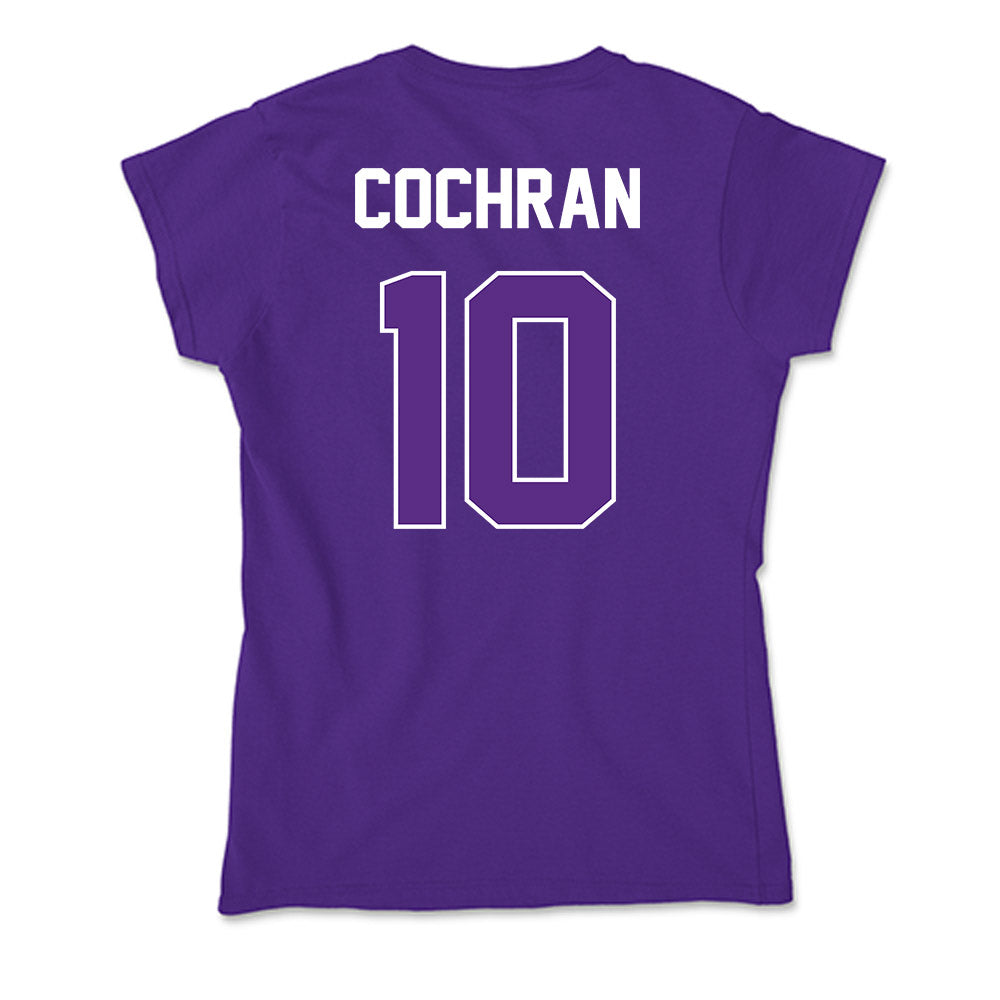 North Alabama - NCAA Baseball : Charlie Cochran - Soft Style Women’s T-Shirt-1