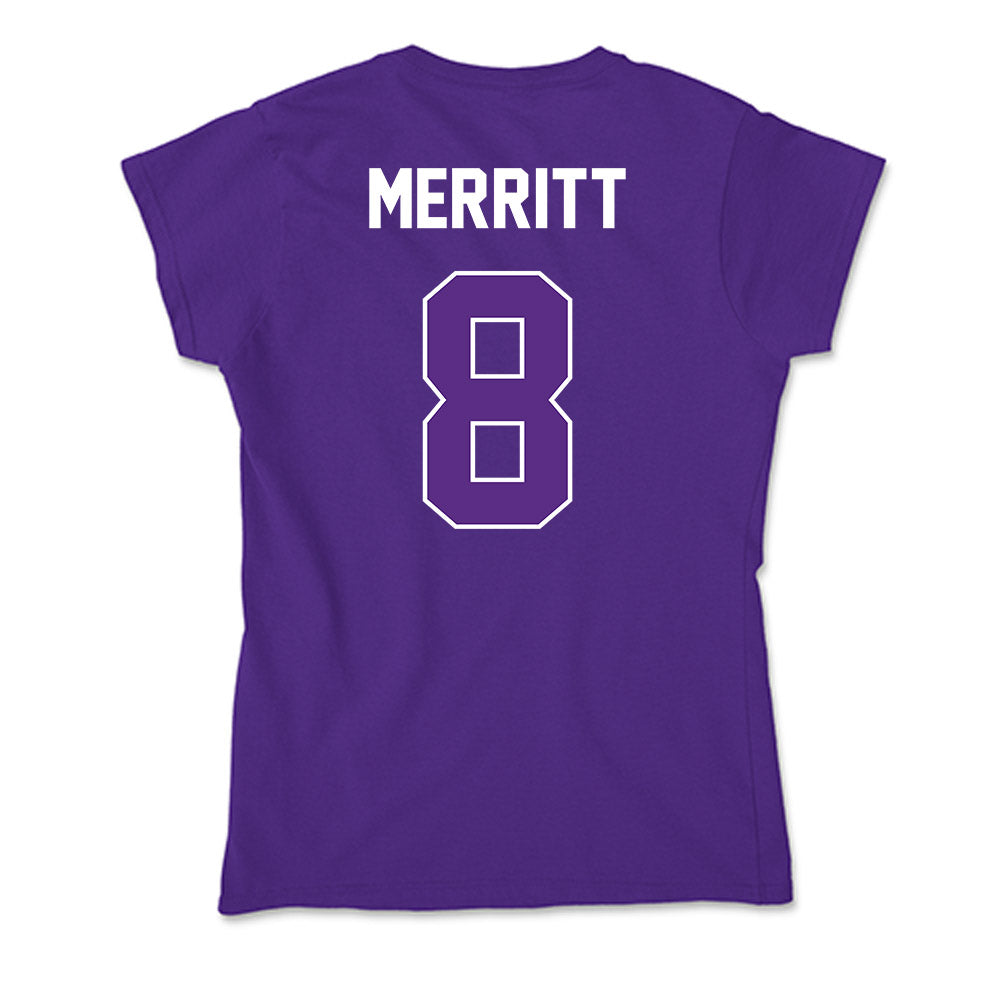 North Alabama - NCAA Softball : Holly Merritt - Soft Style Women’s T-Shirt-1
