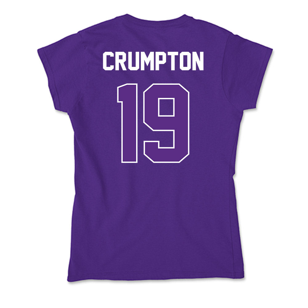 North Alabama - NCAA Baseball : Kelly Crumpton - Soft Style Women’s T-Shirt-1