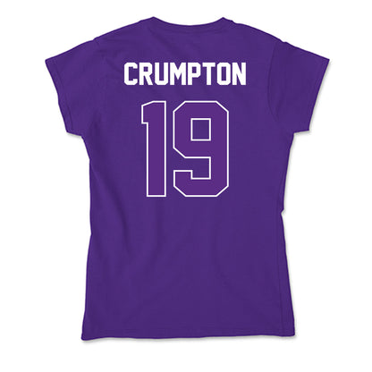 North Alabama - NCAA Baseball : Kelly Crumpton - Soft Style Women’s T-Shirt-1
