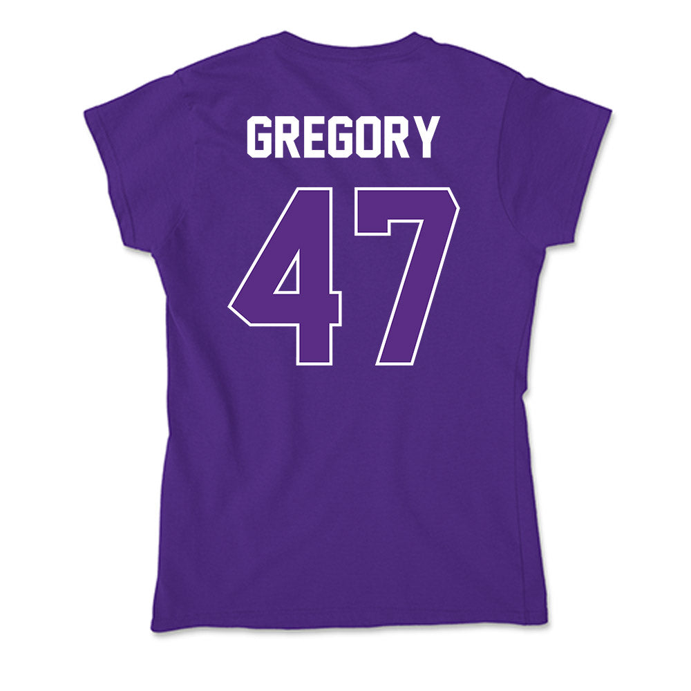 North Alabama - NCAA Softball : Grace Gregory - Soft Style Women’s T-Shirt-1