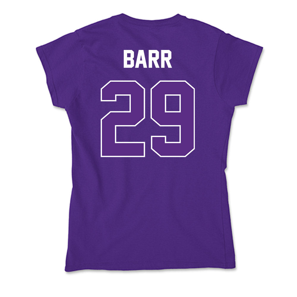 North Alabama - NCAA Women's Soccer : mya barr - Soft Style Women’s T-Shirt-1