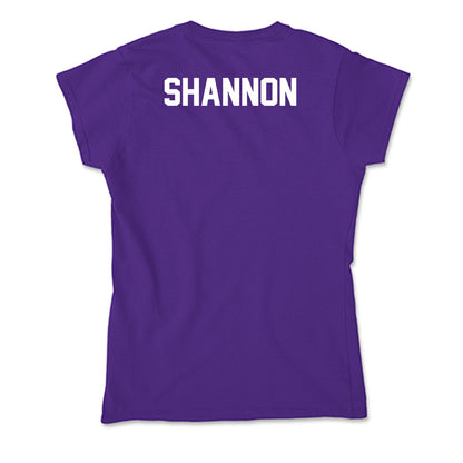 North Alabama - NCAA Men's Cross Country : Aidan Shannon - Soft Style Women’s T-Shirt-1