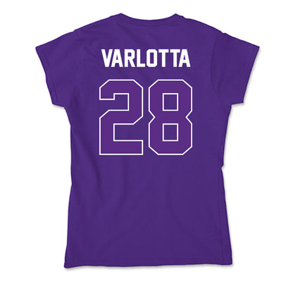 North Alabama - NCAA Baseball : Nicolas Varlotta - Soft Style Women’s T-Shirt-1