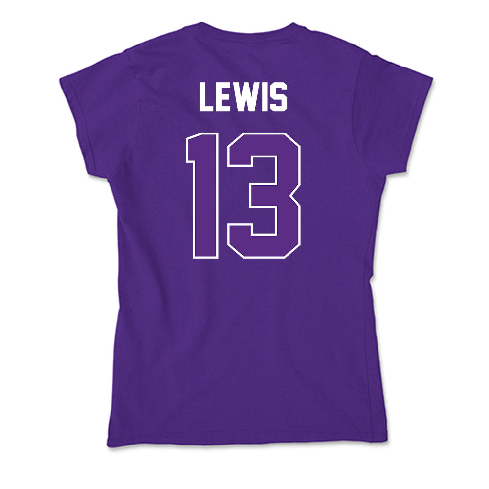 North Alabama - NCAA Baseball : Kyle Lewis - Soft Style Women’s T-Shirt-1