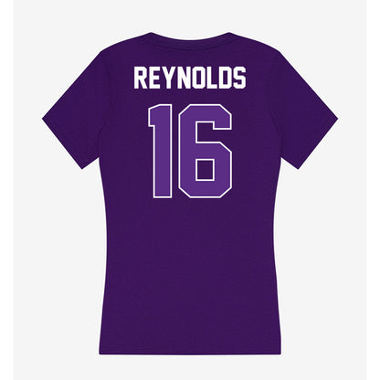 North Alabama - NCAA Women's Soccer : Maddie Reynolds - Women's V-Neck T-Shirt-1