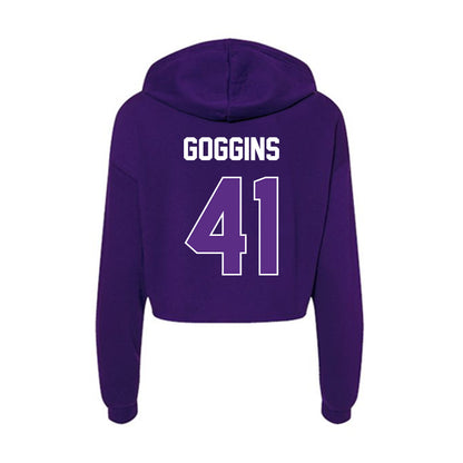 North Alabama - NCAA Football : Walter Goggins - Women's Crop Fleece Hoodie-1