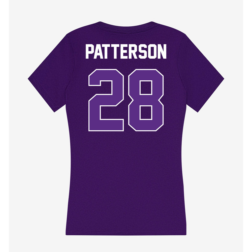 North Alabama - NCAA Baseball : Tripp Patterson - Women's V-Neck T-Shirt-1