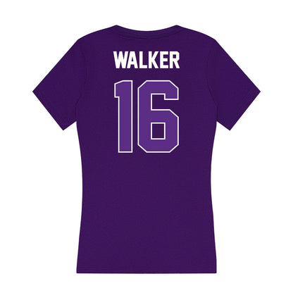 North Alabama - NCAA Baseball : Ethan Walker - Women's V-Neck T-Shirt-1