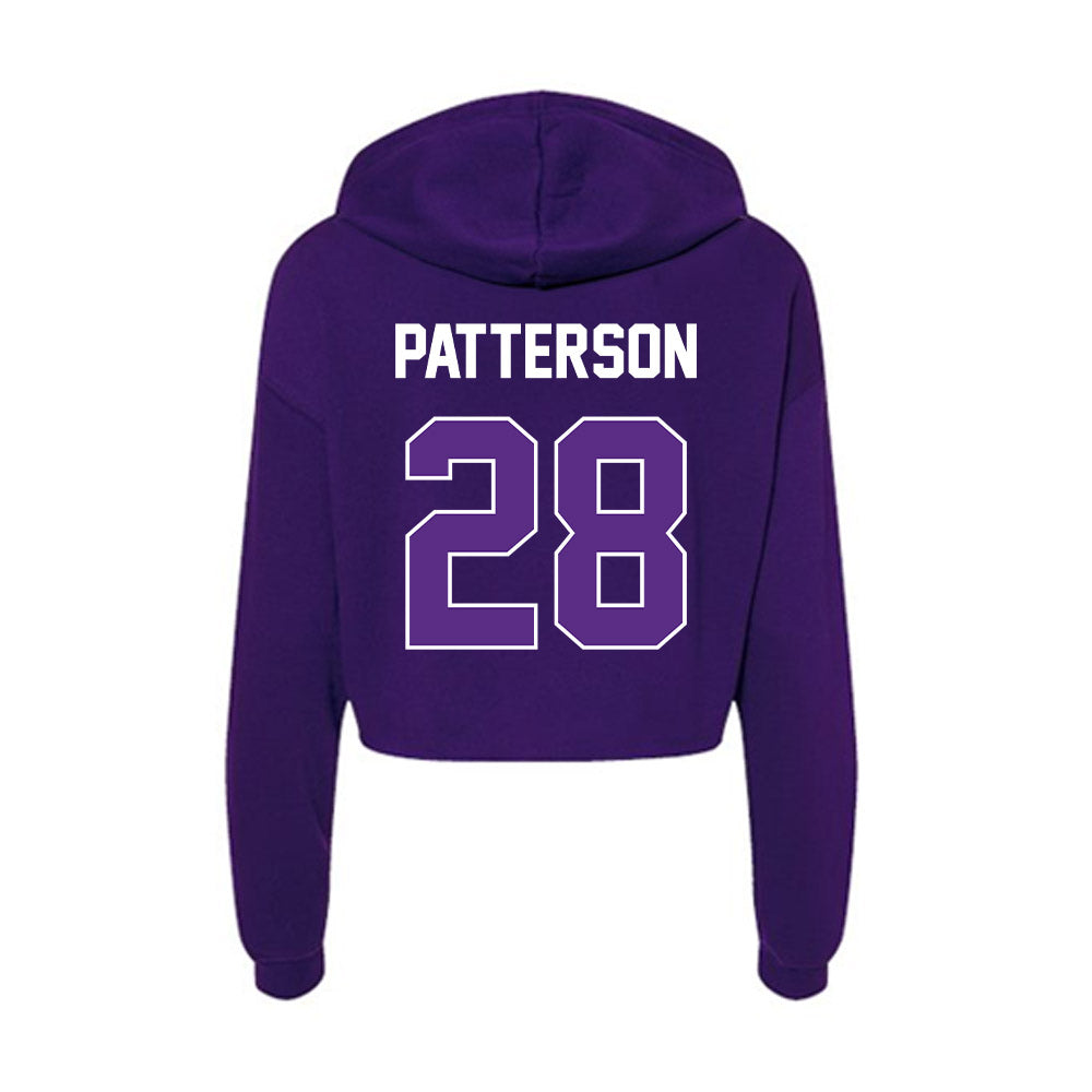 North Alabama - NCAA Baseball : Tripp Patterson - Women's Crop Fleece Hoodie-1