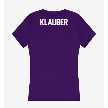 North Alabama - NCAA Women's Golf : Kerigan Klauber - Women's V-Neck T-Shirt-1