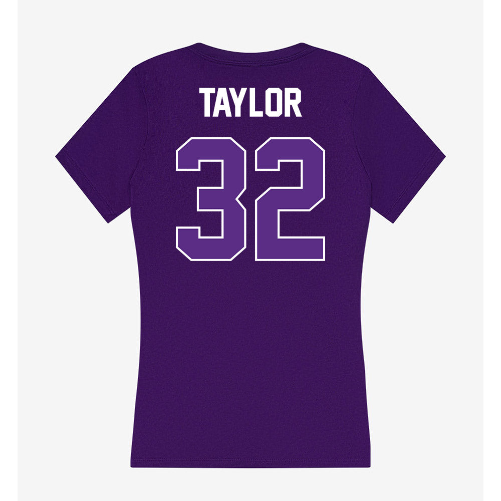 North Alabama - NCAA Football : Roderick Taylor - Women's V-Neck T-Shirt-1